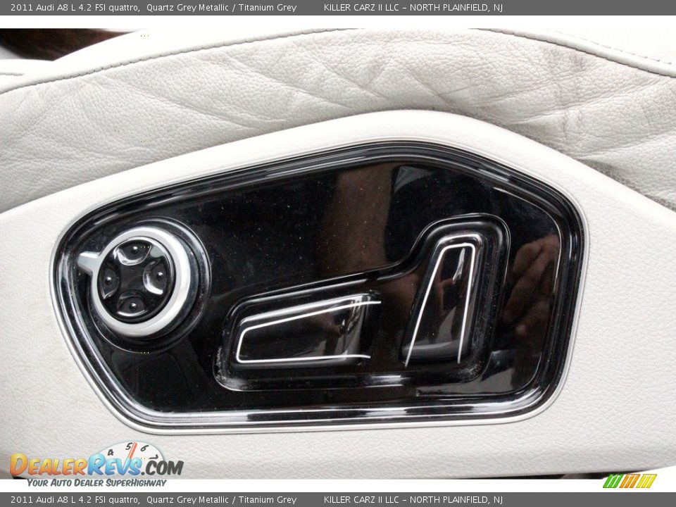 2011 Audi A8 L 4.2 FSI quattro Quartz Grey Metallic / Titanium Grey Photo #20