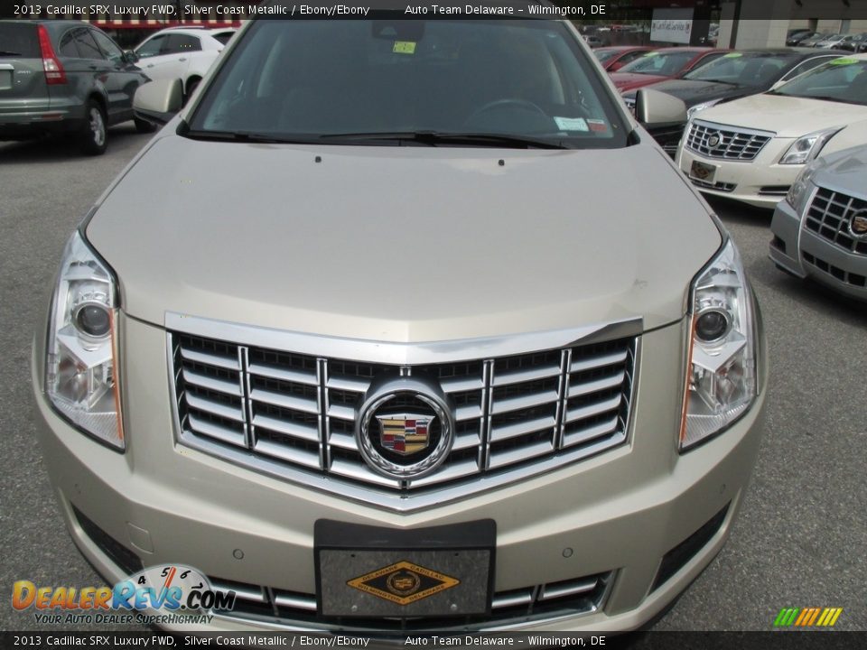 2013 Cadillac SRX Luxury FWD Silver Coast Metallic / Ebony/Ebony Photo #8