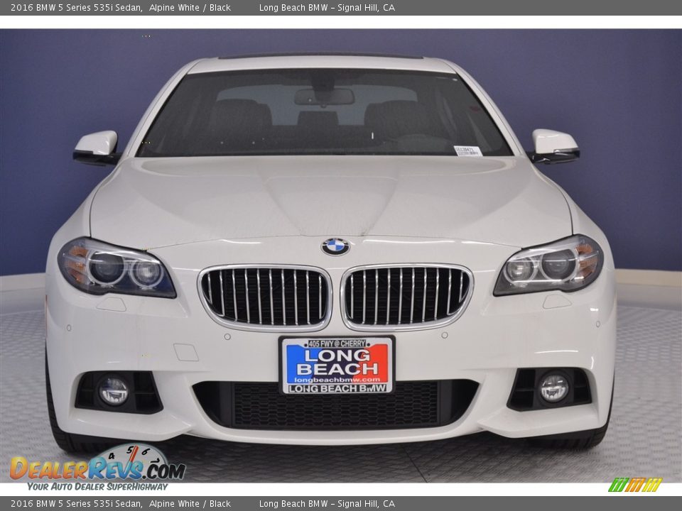 2016 BMW 5 Series 535i Sedan Alpine White / Black Photo #2