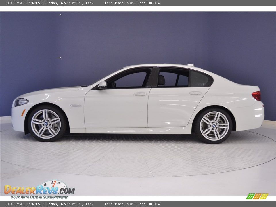 2016 BMW 5 Series 535i Sedan Alpine White / Black Photo #3