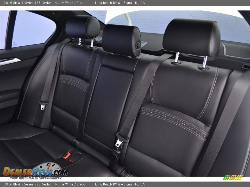 2016 BMW 5 Series 535i Sedan Alpine White / Black Photo #8