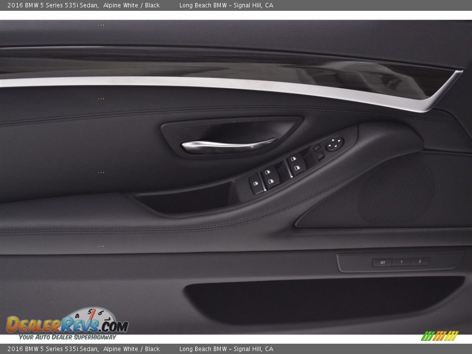 2016 BMW 5 Series 535i Sedan Alpine White / Black Photo #10