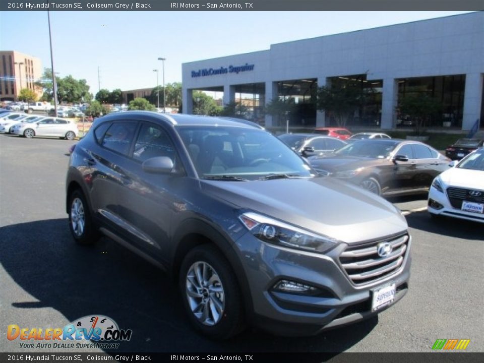 2016 Hyundai Tucson SE Coliseum Grey / Black Photo #1