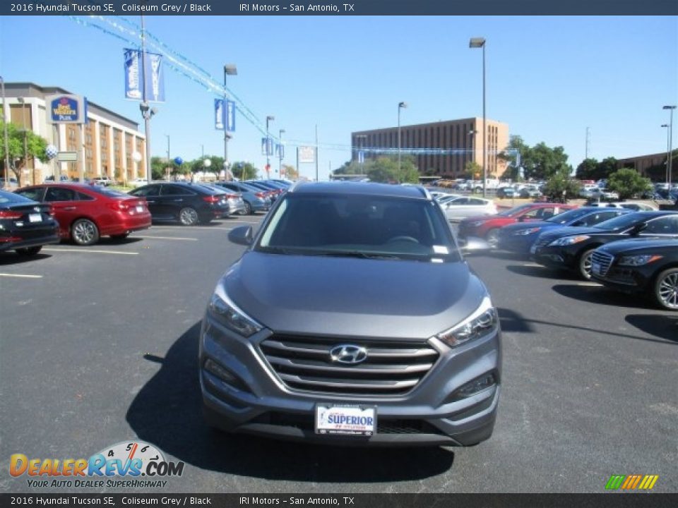 2016 Hyundai Tucson SE Coliseum Grey / Black Photo #2