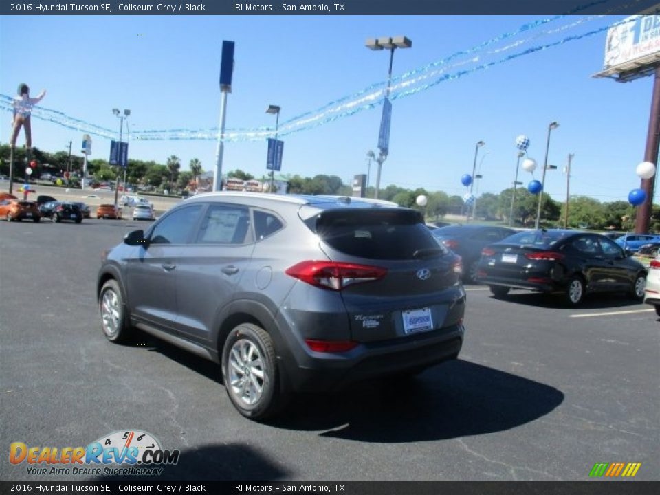 2016 Hyundai Tucson SE Coliseum Grey / Black Photo #7