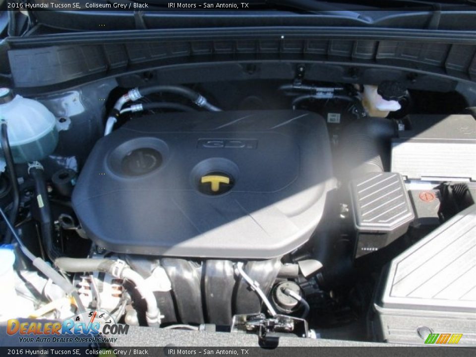 2016 Hyundai Tucson SE Coliseum Grey / Black Photo #22