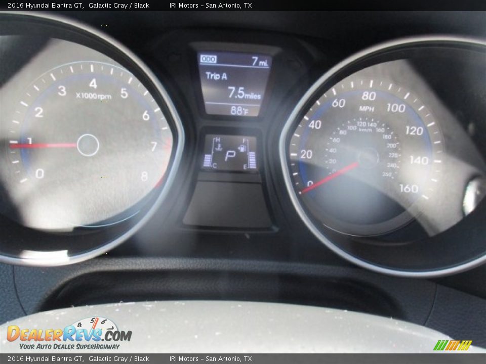 2016 Hyundai Elantra GT Galactic Gray / Black Photo #18