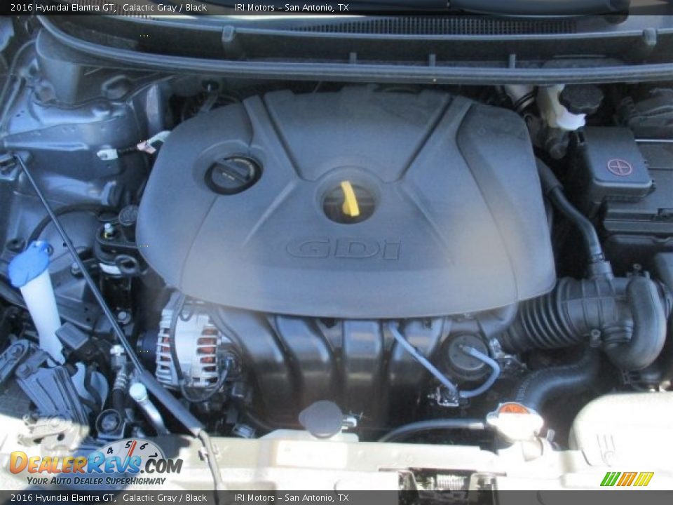 2016 Hyundai Elantra GT Galactic Gray / Black Photo #22