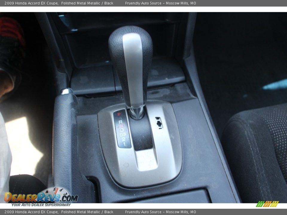 2009 Honda Accord EX Coupe Polished Metal Metallic / Black Photo #27