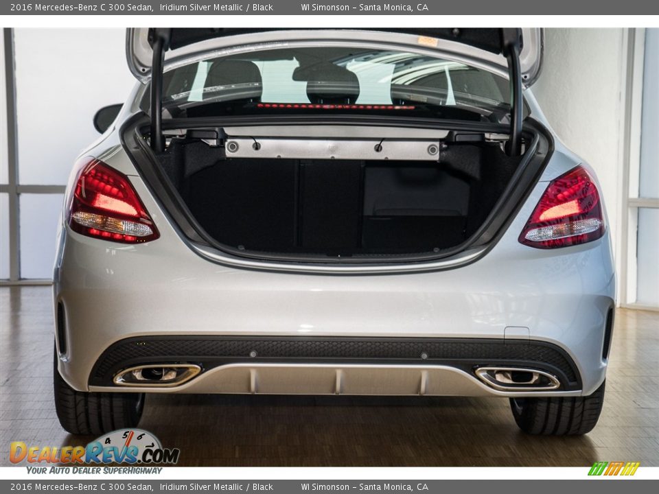 2016 Mercedes-Benz C 300 Sedan Iridium Silver Metallic / Black Photo #5