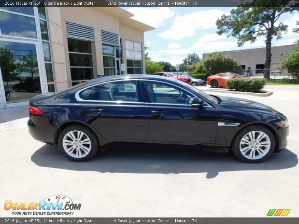 2016 Jaguar XF 35t Ultimate Black / Light Oyster Photo #6