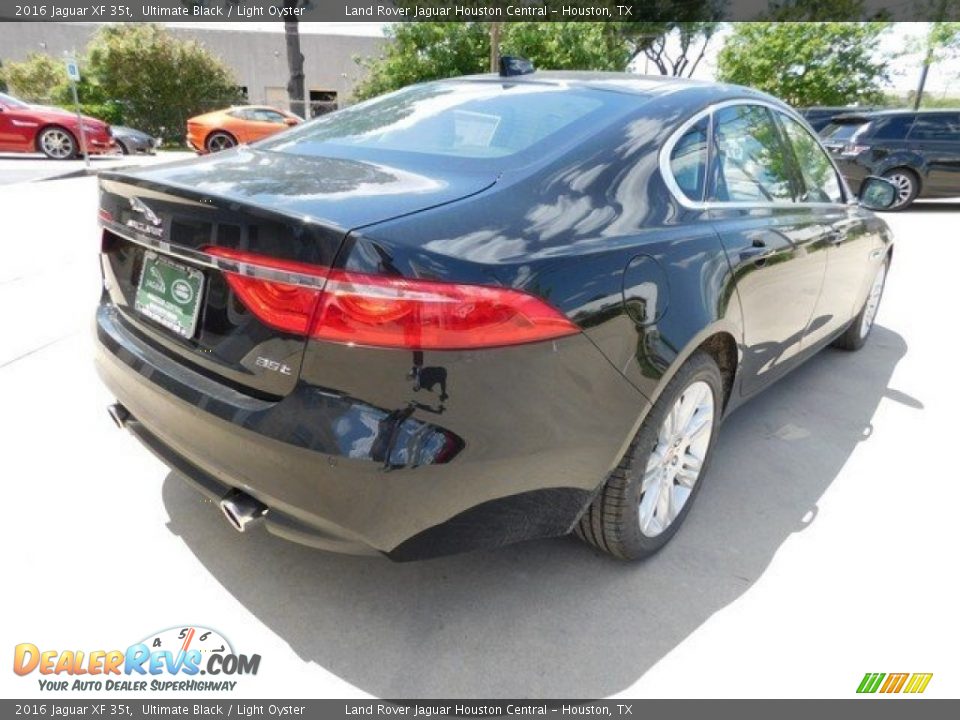 2016 Jaguar XF 35t Ultimate Black / Light Oyster Photo #7
