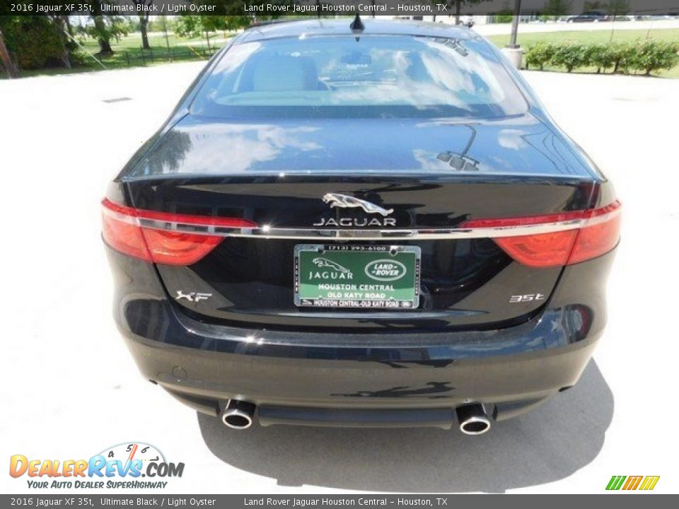 2016 Jaguar XF 35t Ultimate Black / Light Oyster Photo #8