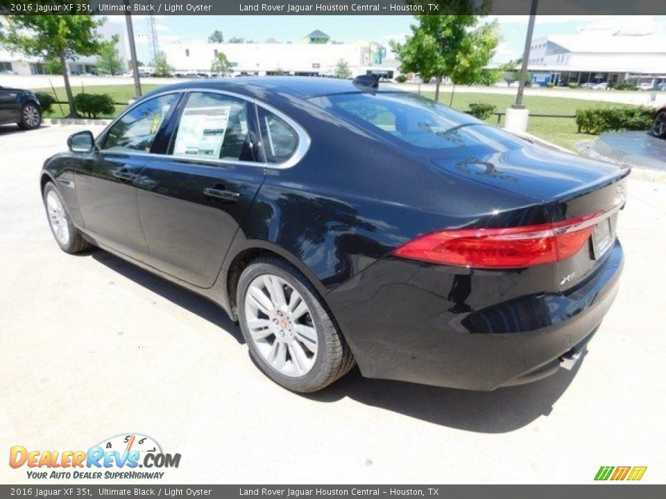 2016 Jaguar XF 35t Ultimate Black / Light Oyster Photo #9