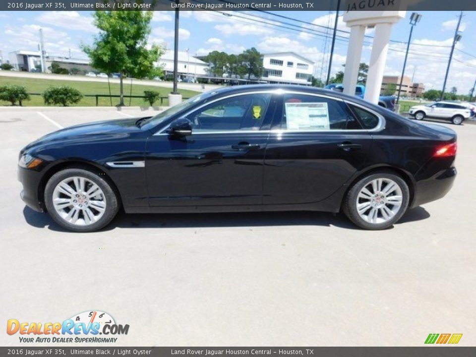 2016 Jaguar XF 35t Ultimate Black / Light Oyster Photo #10
