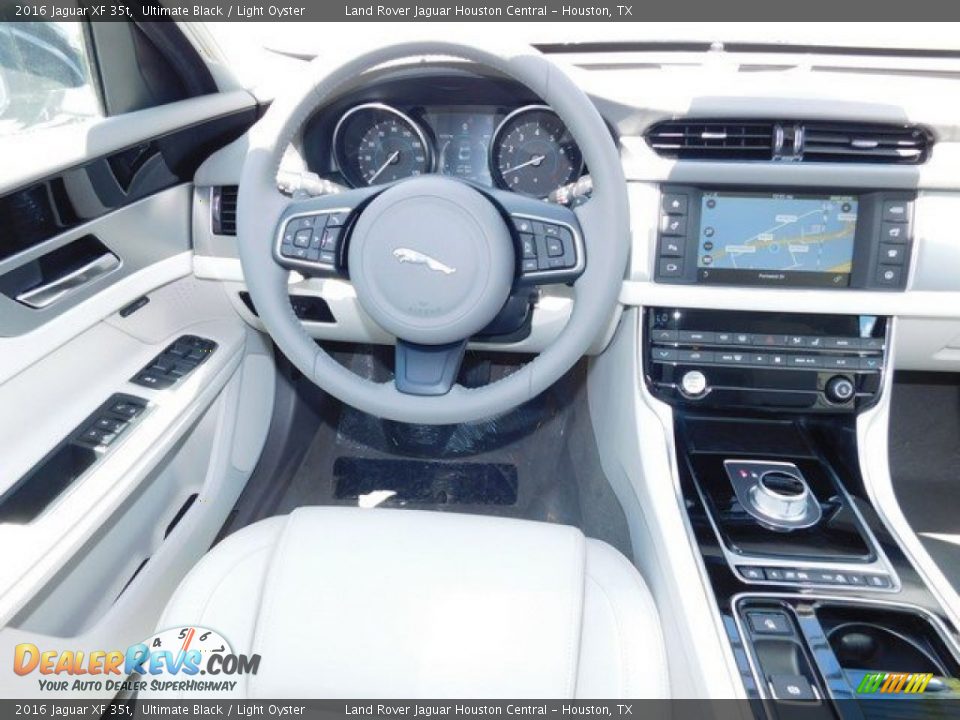 2016 Jaguar XF 35t Ultimate Black / Light Oyster Photo #14
