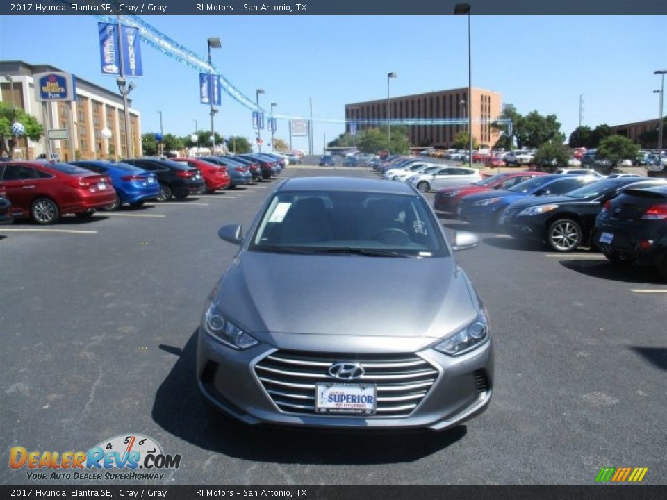 2017 Hyundai Elantra SE Gray / Gray Photo #2