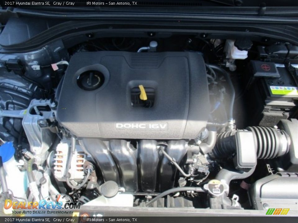 2017 Hyundai Elantra SE Gray / Gray Photo #21