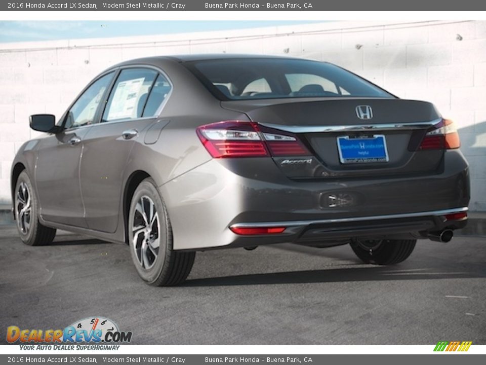 2016 Honda Accord LX Sedan Modern Steel Metallic / Gray Photo #2