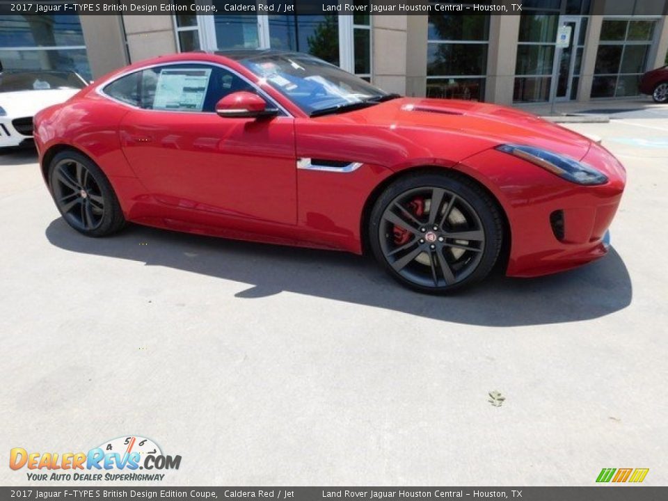 2017 Jaguar F-TYPE S British Design Edition Coupe Caldera Red / Jet Photo #1