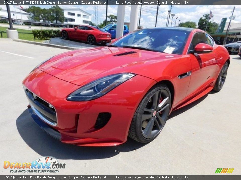 Front 3/4 View of 2017 Jaguar F-TYPE S British Design Edition Coupe Photo #8