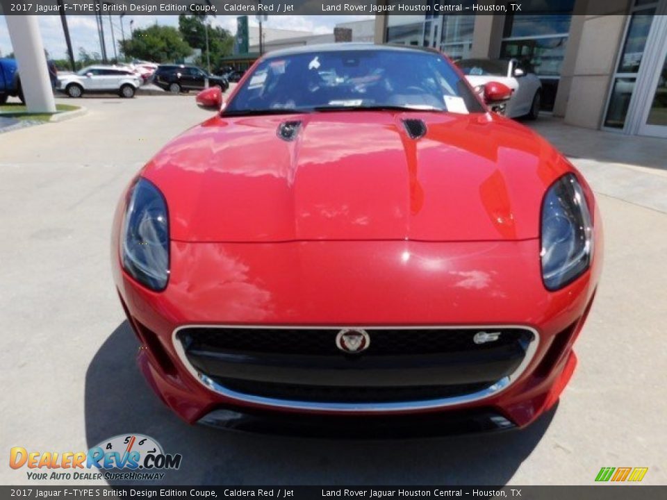 2017 Jaguar F-TYPE S British Design Edition Coupe Caldera Red / Jet Photo #9