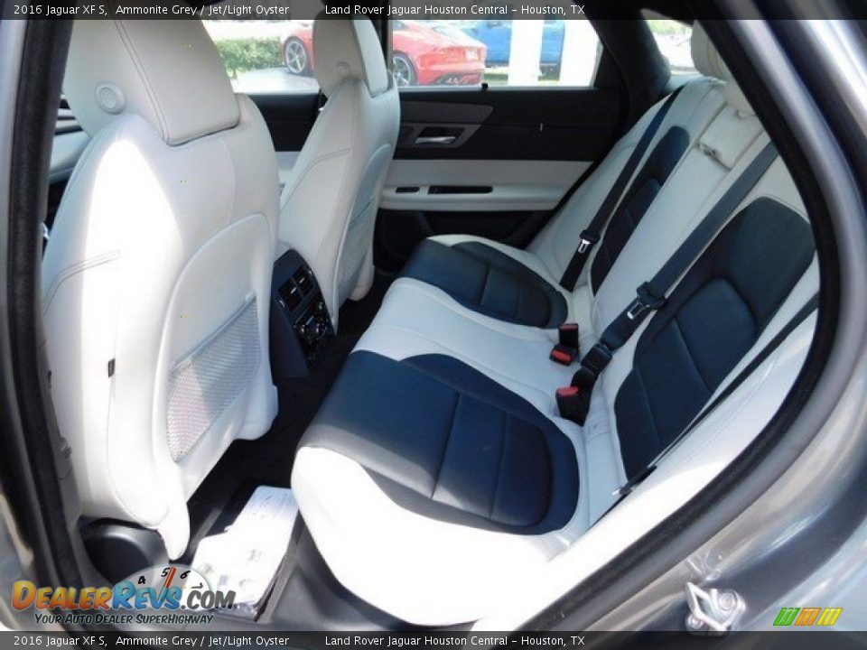 Rear Seat of 2016 Jaguar XF S Photo #11