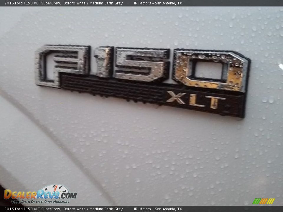 2016 Ford F150 XLT SuperCrew Oxford White / Medium Earth Gray Photo #21