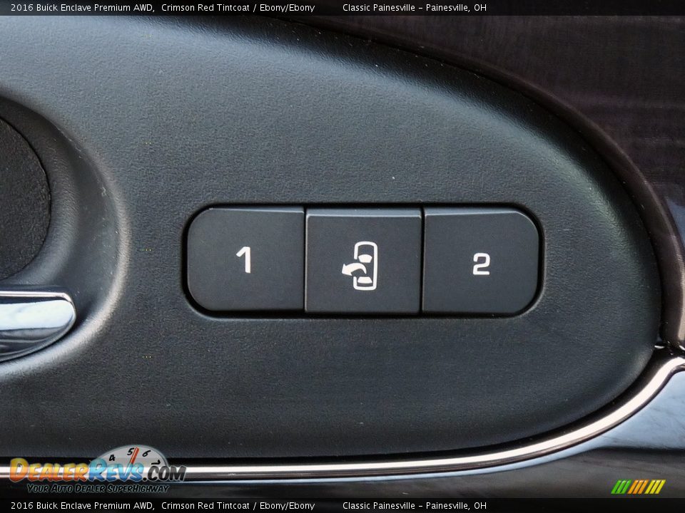 Controls of 2016 Buick Enclave Premium AWD Photo #13