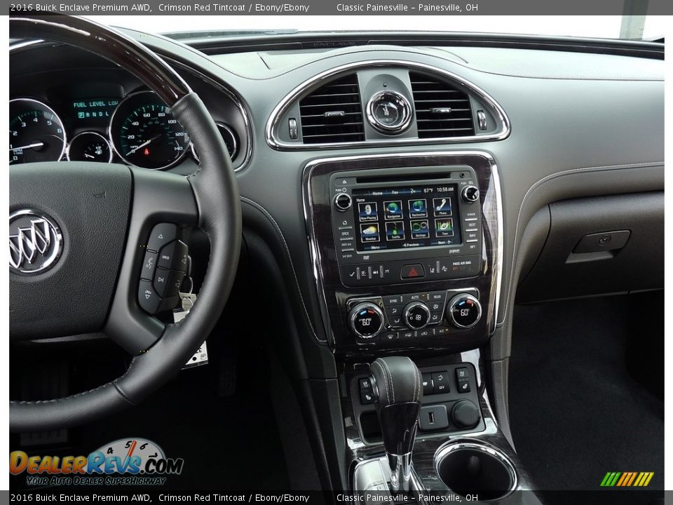 Controls of 2016 Buick Enclave Premium AWD Photo #18