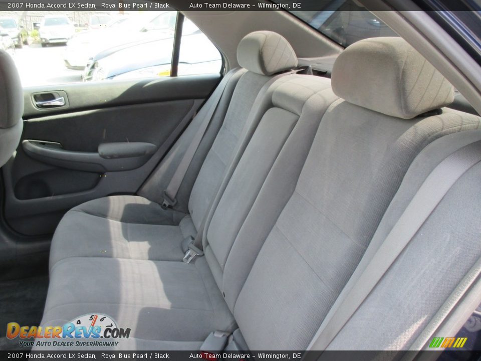 2007 Honda Accord LX Sedan Royal Blue Pearl / Black Photo #19