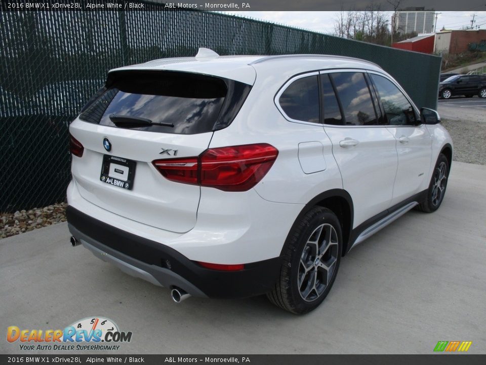 2016 BMW X1 xDrive28i Alpine White / Black Photo #4