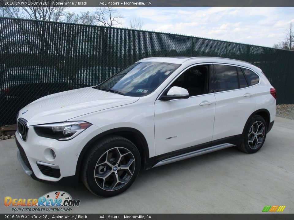 2016 BMW X1 xDrive28i Alpine White / Black Photo #8