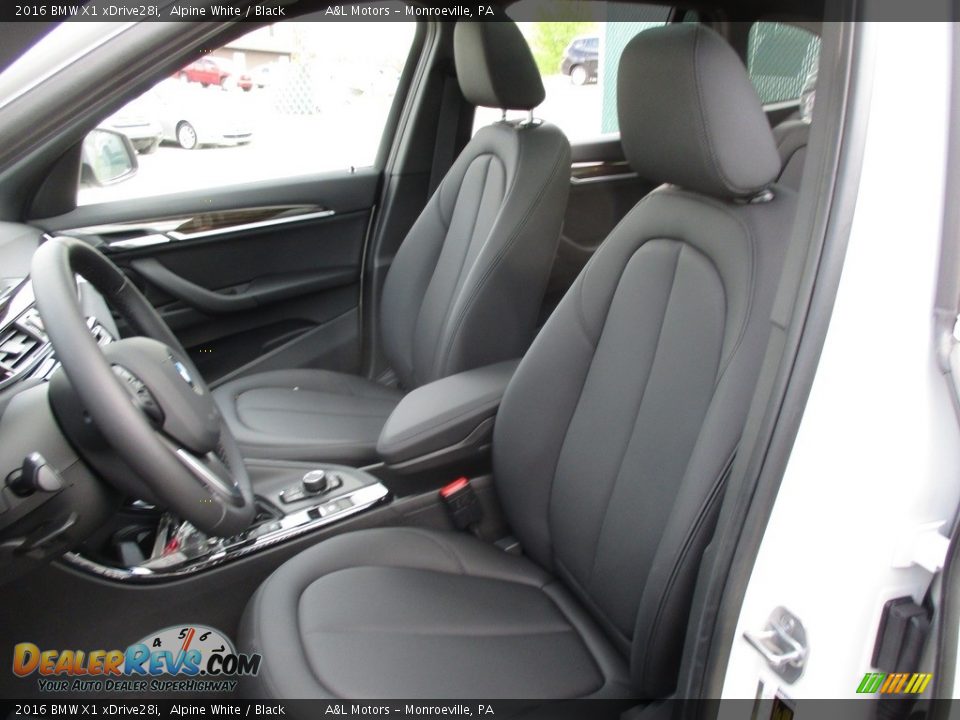 2016 BMW X1 xDrive28i Alpine White / Black Photo #12