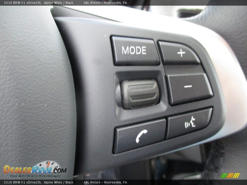 2016 BMW X1 xDrive28i Alpine White / Black Photo #17