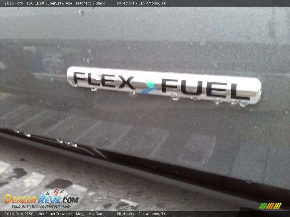 2016 Ford F150 Lariat SuperCrew 4x4 Magnetic / Black Photo #15