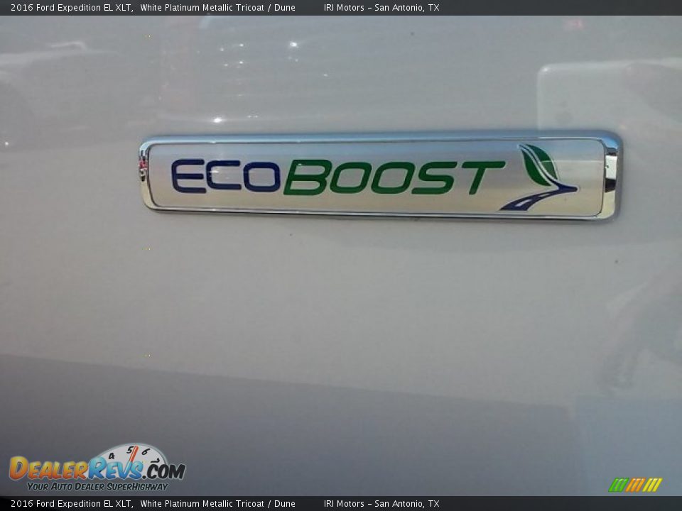 2016 Ford Expedition EL XLT White Platinum Metallic Tricoat / Dune Photo #4