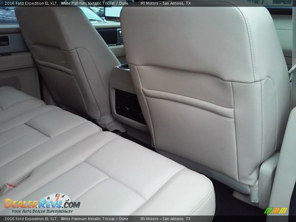 2016 Ford Expedition EL XLT White Platinum Metallic Tricoat / Dune Photo #6