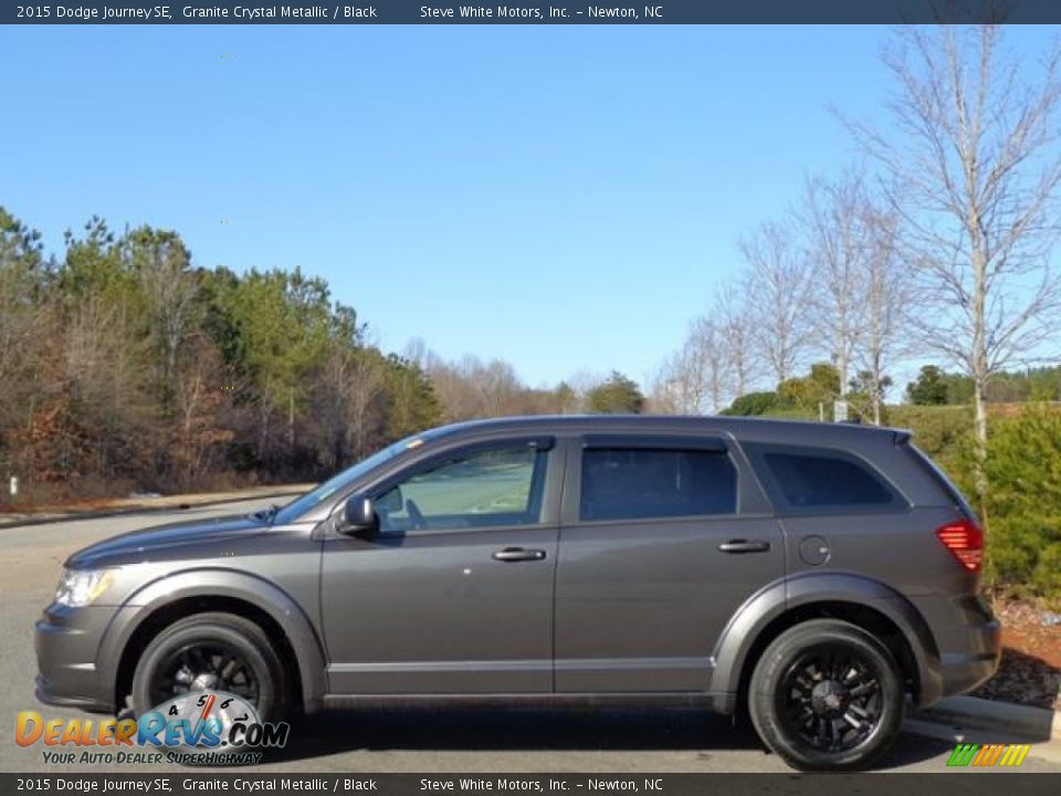 2015 Dodge Journey SE Granite Crystal Metallic / Black Photo #1