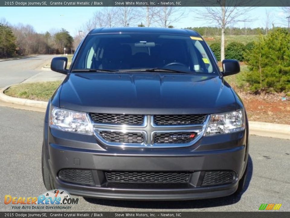 2015 Dodge Journey SE Granite Crystal Metallic / Black Photo #3