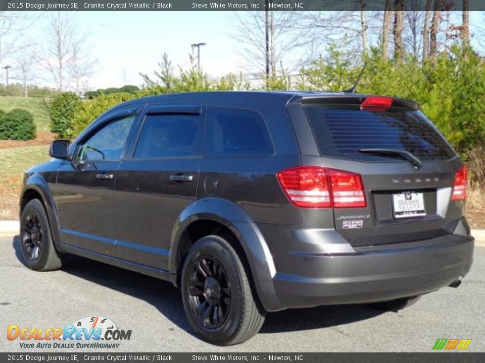 2015 Dodge Journey SE Granite Crystal Metallic / Black Photo #5