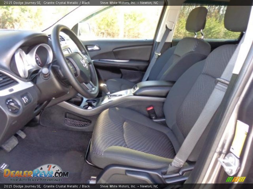 2015 Dodge Journey SE Granite Crystal Metallic / Black Photo #9