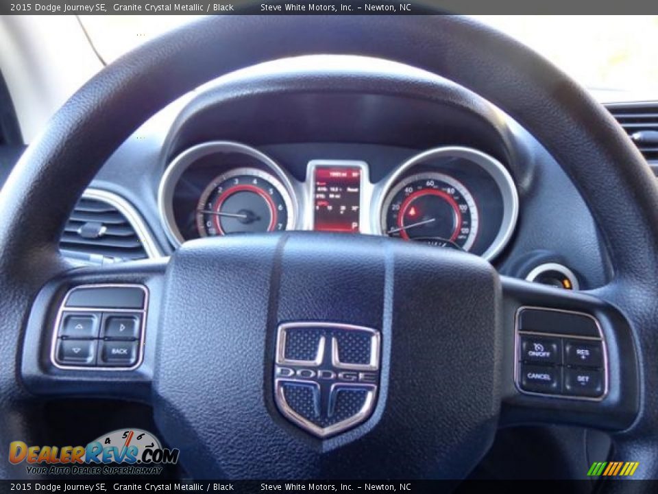 2015 Dodge Journey SE Granite Crystal Metallic / Black Photo #11