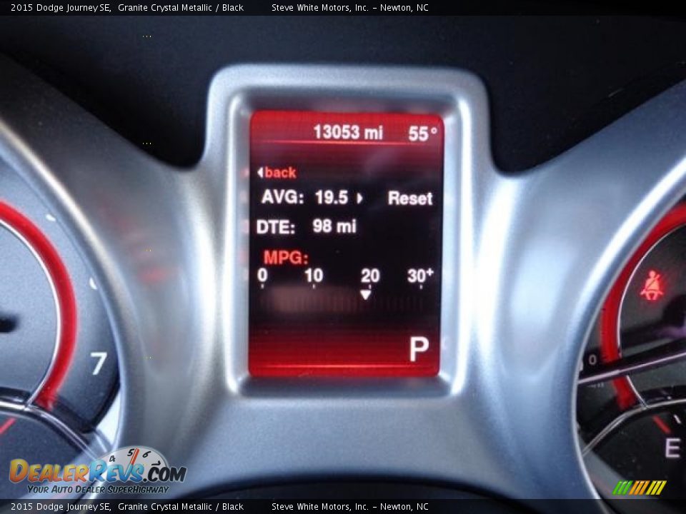 2015 Dodge Journey SE Granite Crystal Metallic / Black Photo #12