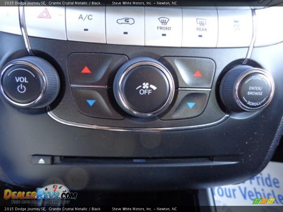 2015 Dodge Journey SE Granite Crystal Metallic / Black Photo #15