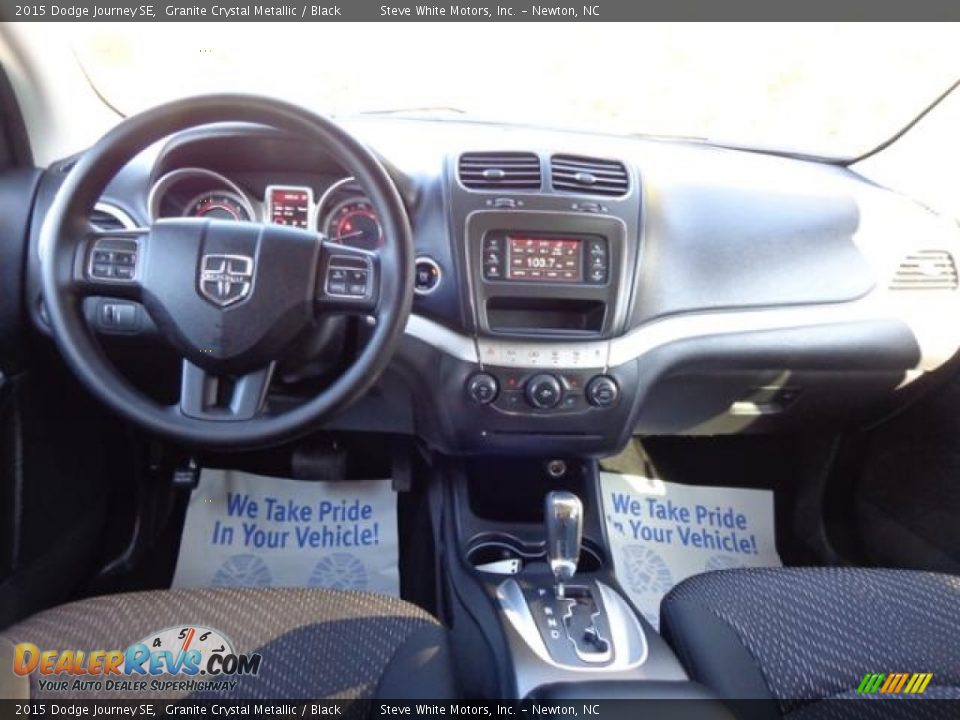 2015 Dodge Journey SE Granite Crystal Metallic / Black Photo #17
