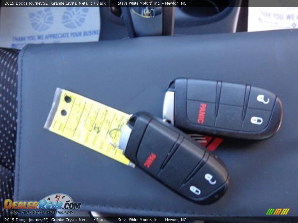 2015 Dodge Journey SE Granite Crystal Metallic / Black Photo #22