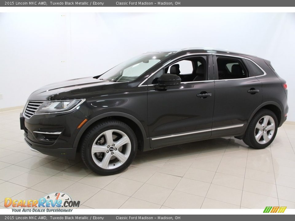 2015 Lincoln MKC AWD Tuxedo Black Metallic / Ebony Photo #3
