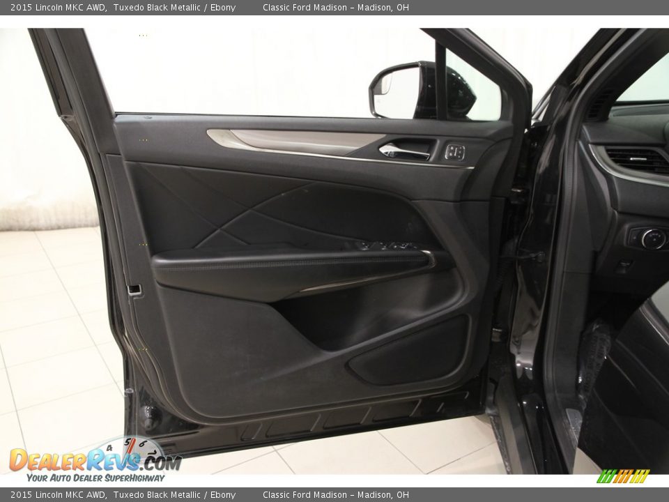 2015 Lincoln MKC AWD Tuxedo Black Metallic / Ebony Photo #4