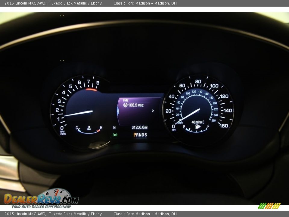 2015 Lincoln MKC AWD Tuxedo Black Metallic / Ebony Photo #7